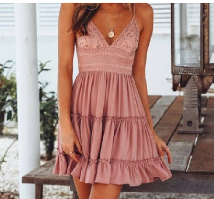 Fashion Summer Dress Women's Dress Ladies Casual Wear